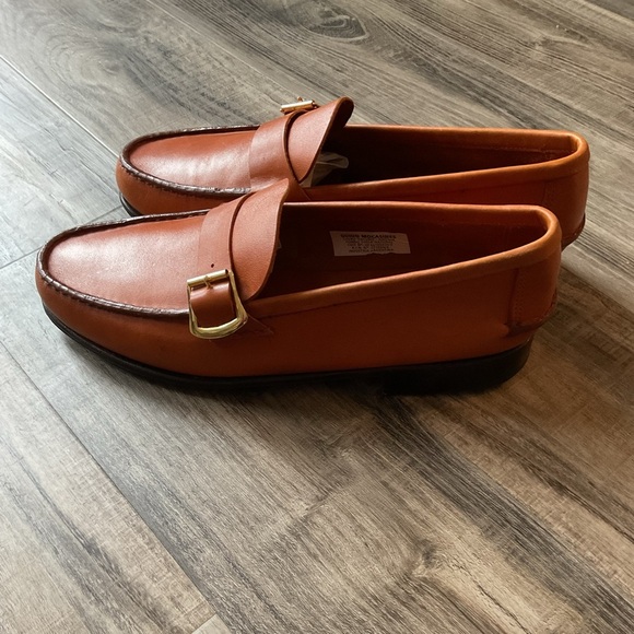 GUIDO 1952 Moccasin Simple Sole 4220 Tan VC Size 11 - Picture 4 of 6